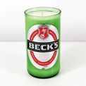 Upcycled Becks Beer Bottle Candle additional 1