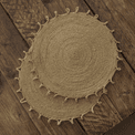 Handmade Jute Placemats (Set of 4) additional 1