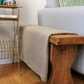 Luxury Handwoven Camel Twill Cashmere Blanket additional 3