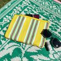Recycled Woven Beach Pom Pom Pouch additional 2