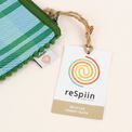 Recycled Woven Pom Pom Pouch - Ocean additional 6
