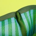 Recycled Woven Pom Pom Pouch - Ocean additional 5