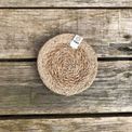 Set of 6 Seagrass &amp; Jute Natural Coasters additional 1