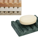 Handcrafted Forest Green Marble Soap Dish additional 2