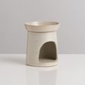 Handmade Ceramic Speckled Cream Wax Burner additional 3