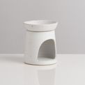 Handmade Ceramic White Speckled Wax Burner additional 3