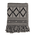 Gutte Recycled Black Cotton Throw additional 1