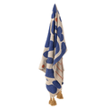 Eviaya Recycled Blue Cotton Throw additional 3