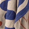 Eviaya Recycled Blue Cotton Throw additional 5
