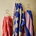 Eviaya Recycled Blue Cotton Throw additional 4