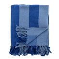 Frello Recycled Blue Stripe Cotton Throw additional 1