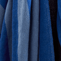 Frello Recycled Blue Stripe Cotton Throw additional 5