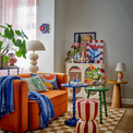 Frello Recycled Blue Stripe Cotton Throw additional 7