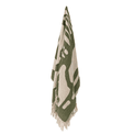 Dalmine Recycled Green Cotton Throw additional 3