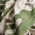 Dalmine Recycled Green Cotton Throw additional 4