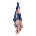 Cadeo Recycled Blue Cotton Throw additional 3