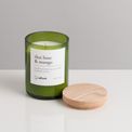 Thai Lime &amp; Mango Upcycled Wine Bottle Candle additional 2