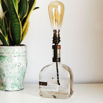 Woodford Reserve Double Oaked Whisky Bottle Table Lamp