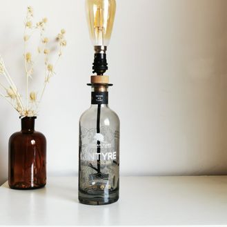 Kintyre Gin Bottle Table Lamp