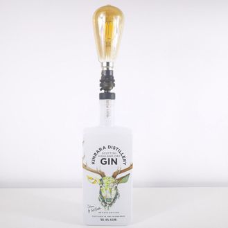 Kinrara Distillery Gin Bottle Table Lamp