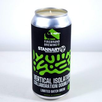 Vertical Isolation Beer Can Candle