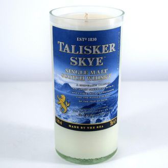 Talisker Skye Whiskey Bottle Candle