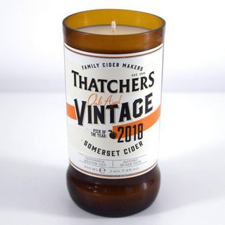 Thatchers Vintage Cider Bottle Candle