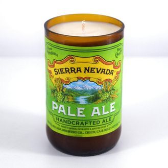 Sierra Nevada Pale Ale Beer Bottle Candle