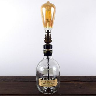 Glenrothes Whiskey Bottle Table Lamp