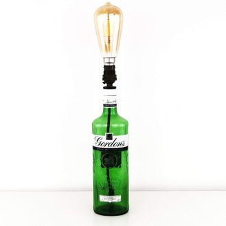 Gordons Gin Bottle Table Lamp