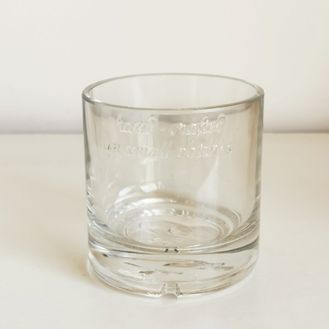 Upcycled Sipsmith Gin Bottle Drinking Glass