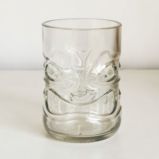 Captain Morgan Tiki Rum Bottle Drinking Glass