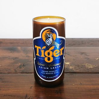 Tiger Beer Bottle Candle