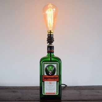 Jagermeister Bottle Table Lamp