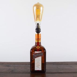 Cointreau Liqueur Bottle Table Lamp