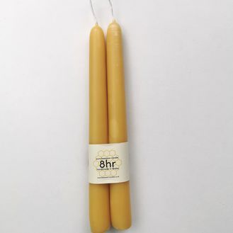 Hand-dipped Beeswax Candlesticks (8hr)