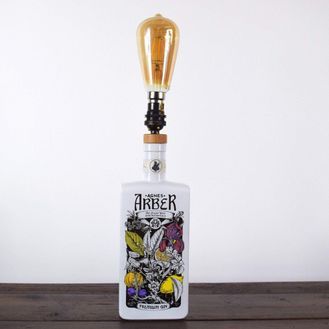 Agnes Arber Gin Bottle Table Lamp