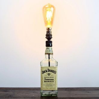 Jack Daniels Honey Bottle Table Lamp