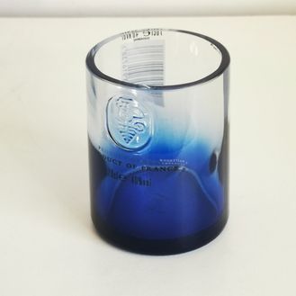 Upcycled Ciroc Vodka Bottle Drinking Glass
