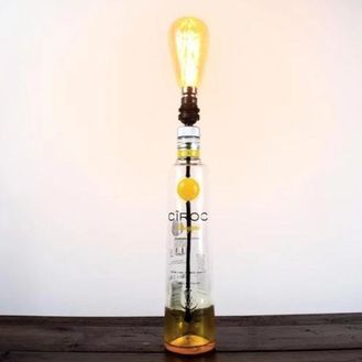 Ciroc Pineapple Vodka Bottle Table Lamp