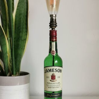 Jameson Irish Whiskey Bottle Table Lamp