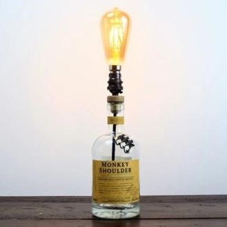 Monkey Shoulder Whisky Bottle Lamp