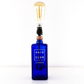 Haig Clubman Whiskey Bottle Table Lamp