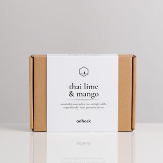 Thai Lime &amp; Mango Soy Wax Tealight Refills