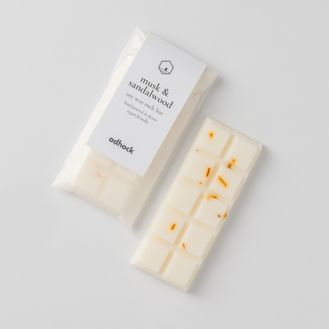 Musk &amp; Sandalwood Soy Wax Melt Snap Bar