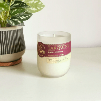 Tarquins Black Cherry Gin Bottle Candle