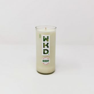 WKD Berry Vodka Bottle Candle