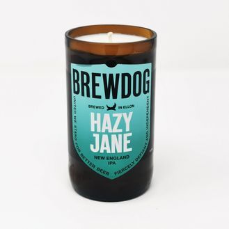 Brewdog Hazy Jane Large Craft Beer Bottle Candle