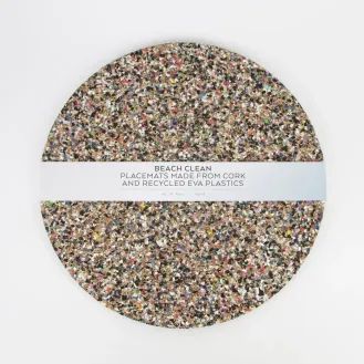 Round Beach Clean Placemat Set