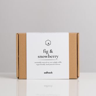 Fig &amp; Snowberry Soy Wax Tealight Refills